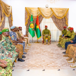 Burkina Faso : Sécurisation de la SNC, Le Capitaine Ibrahim Traoré échange avec les forces du Guiriko