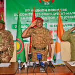 AES : Le Burkina Faso préside la première réunion du Comité des chefs d’État-major de la Confédération